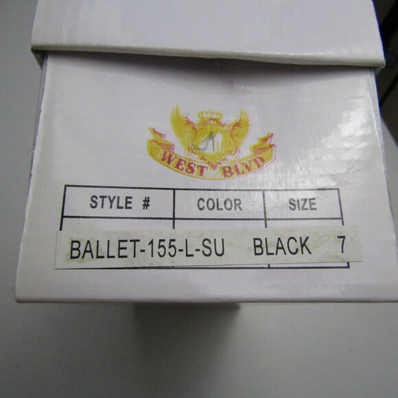 West Blvd Ballet Flats Black 7 Casual Classic - Picture 6 of 6